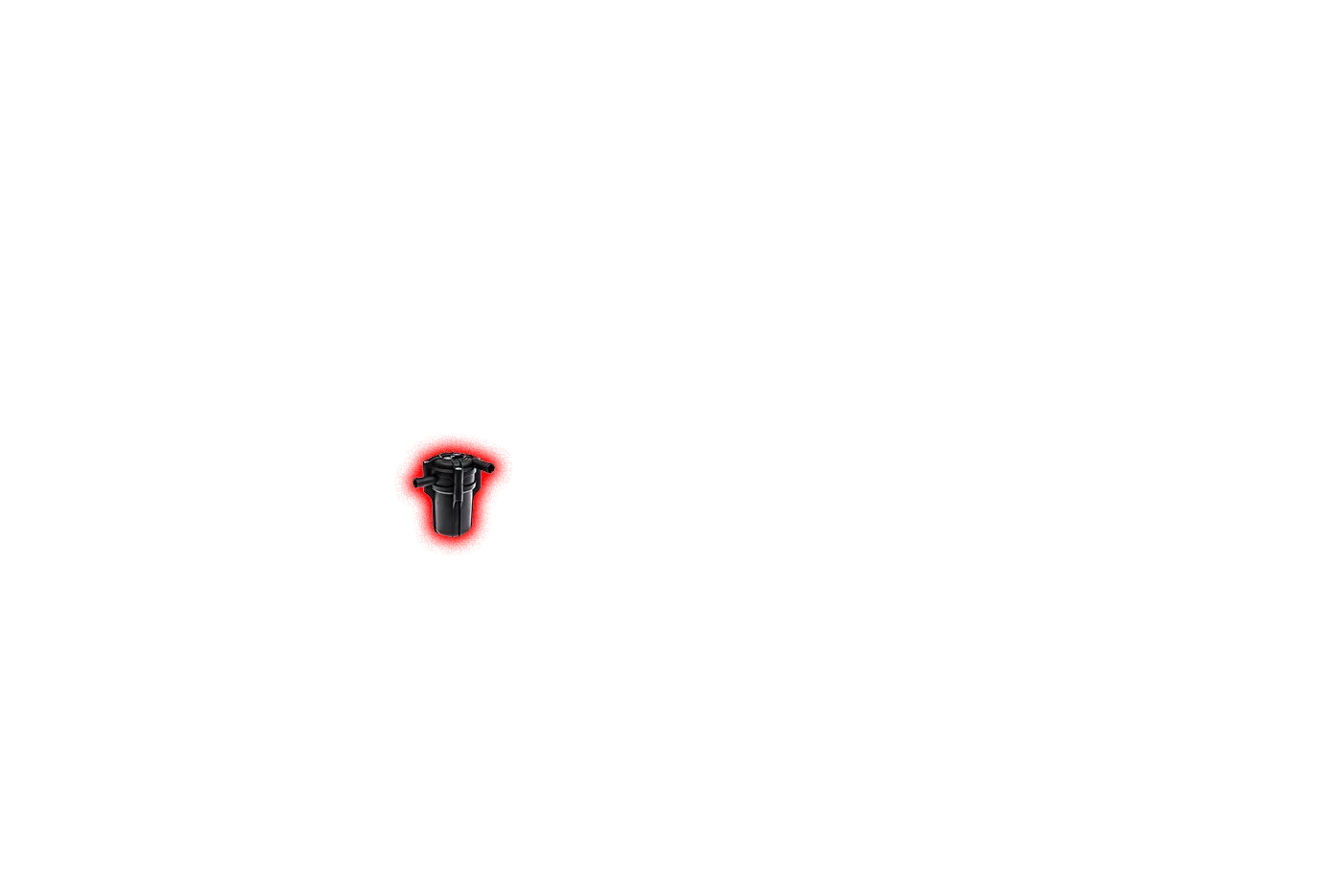 Vapour phase gas filter